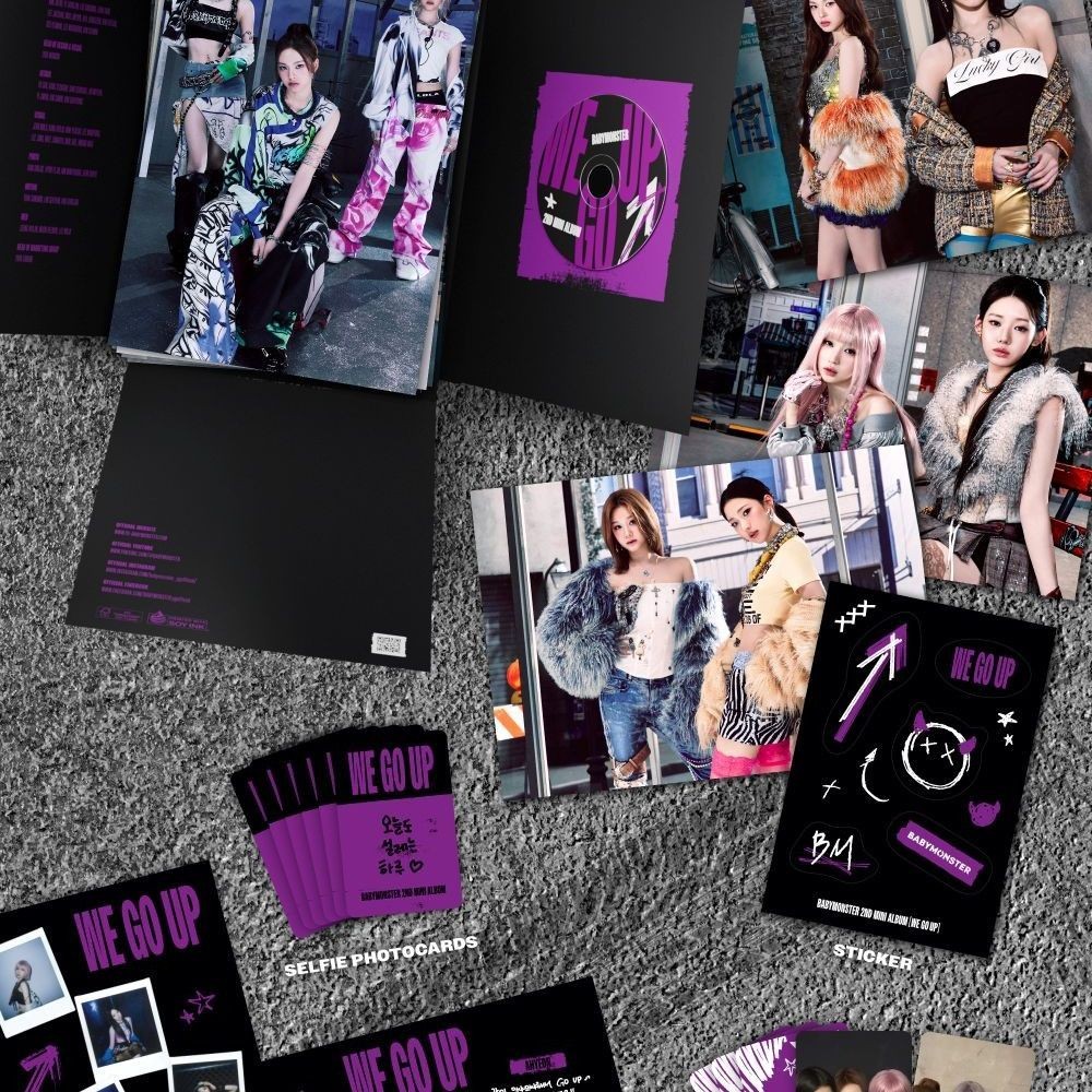 BABYMONSTER - 2nd MINI ALBUM [WE GO UP] POSTCARD Ver. album — detail 2 of 3