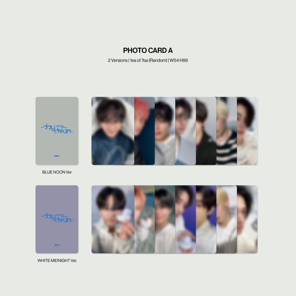 엔하이픈(ENHYPEN) ROMANCE : UNTOLD –daydream- [BLUE NOON Ver. / WHITE MIDNIGHT Ver.] album — detail 12 of 15