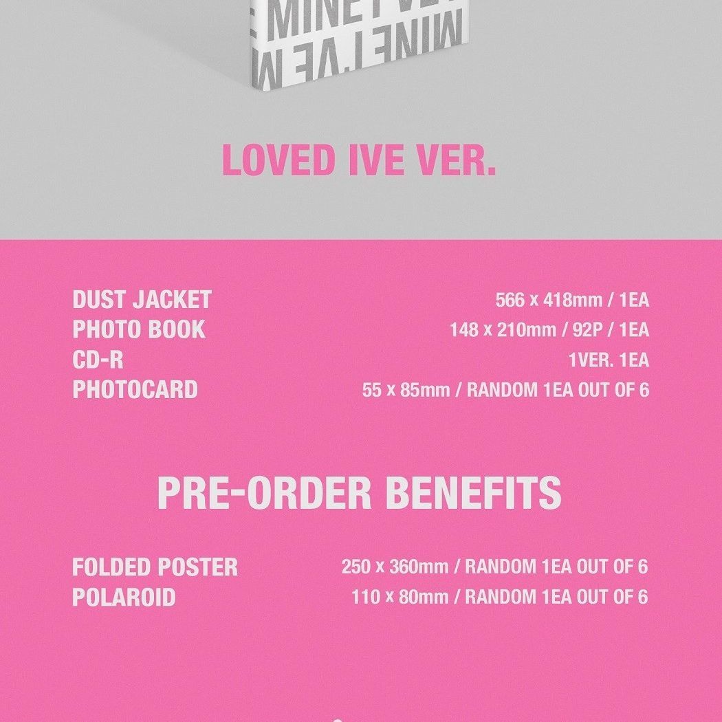 IVE - 1st EP 'I've MINE' (Photobook ver.) album — detail 14 of 21