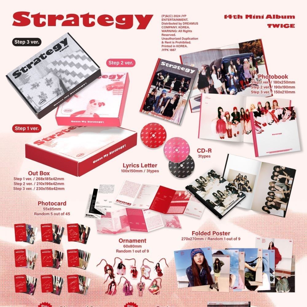 TWICE - 14TH MINI ALBUM [STRATEGY] (PHOTOBOOK ver.) album — detail 1 of 2