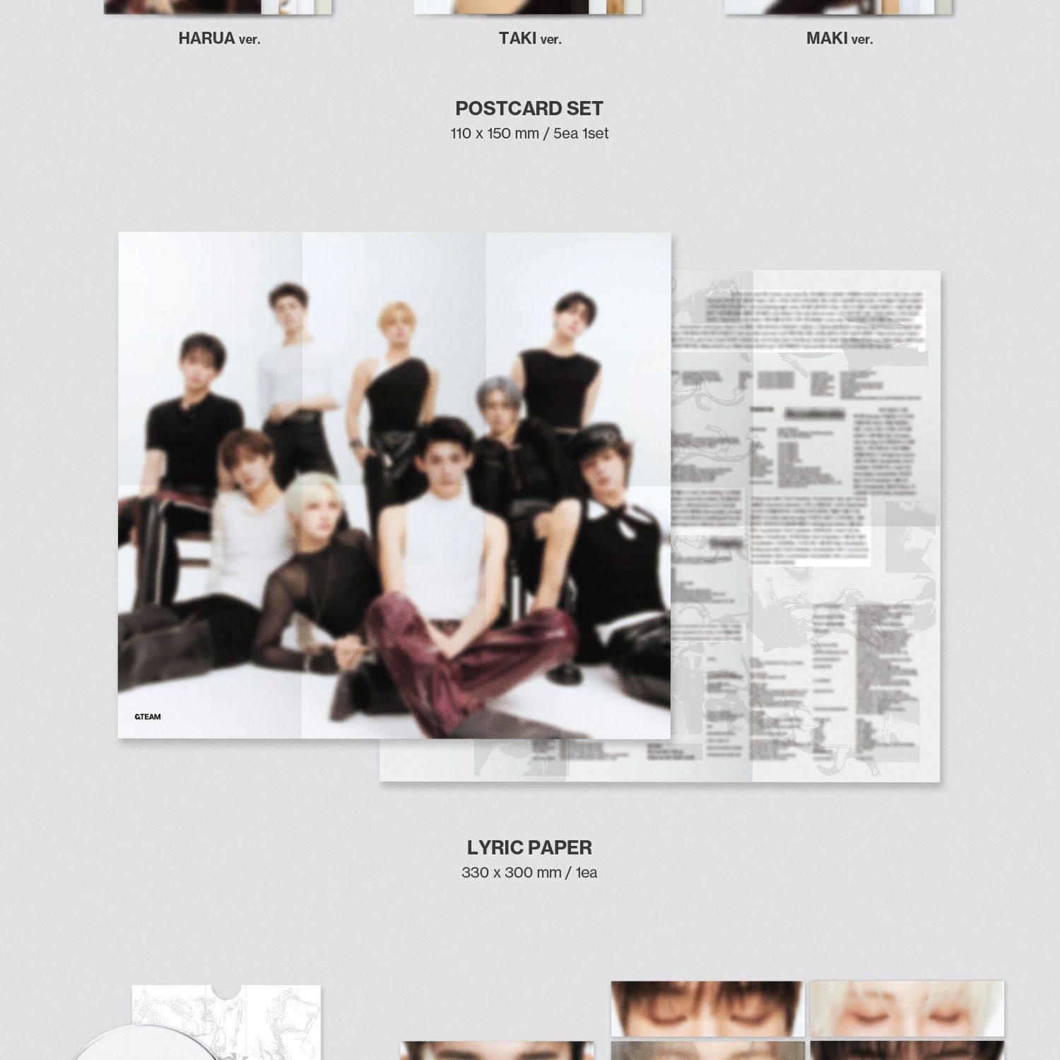 &TEAM - KR 2nd Mini Album 'Mark on Me' (SOLO ver.) album — detail 4 of 6