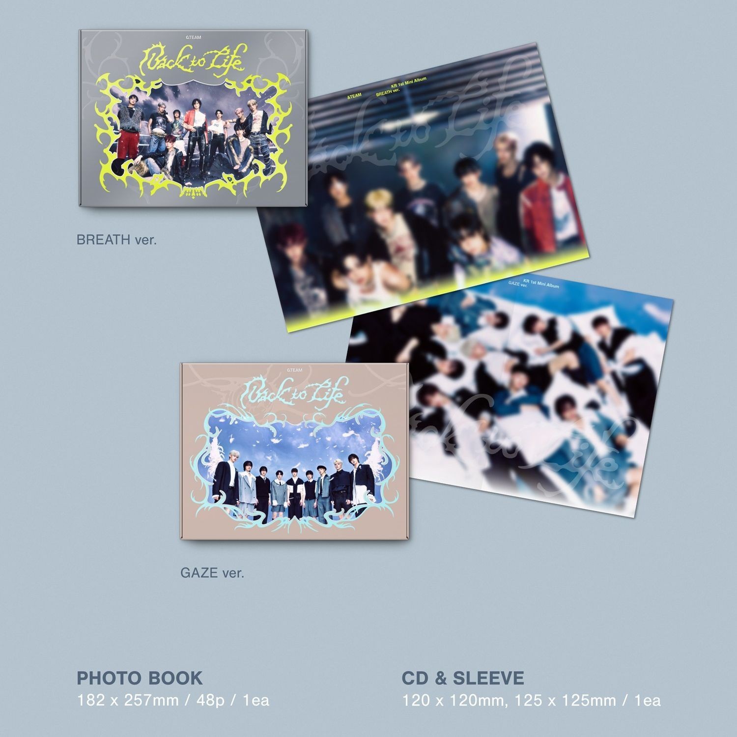 &TEAM - KR 1st Mini Album 'Back to Life' (Photobook ver.) album — detail 2 of 6