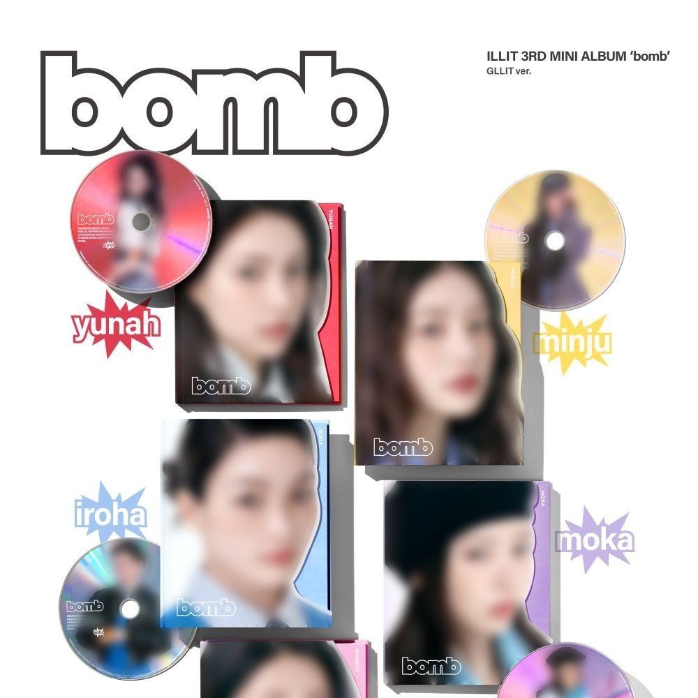 ILLIT - 'bomb' (GLLIT ver.) album — detail 1 of 9