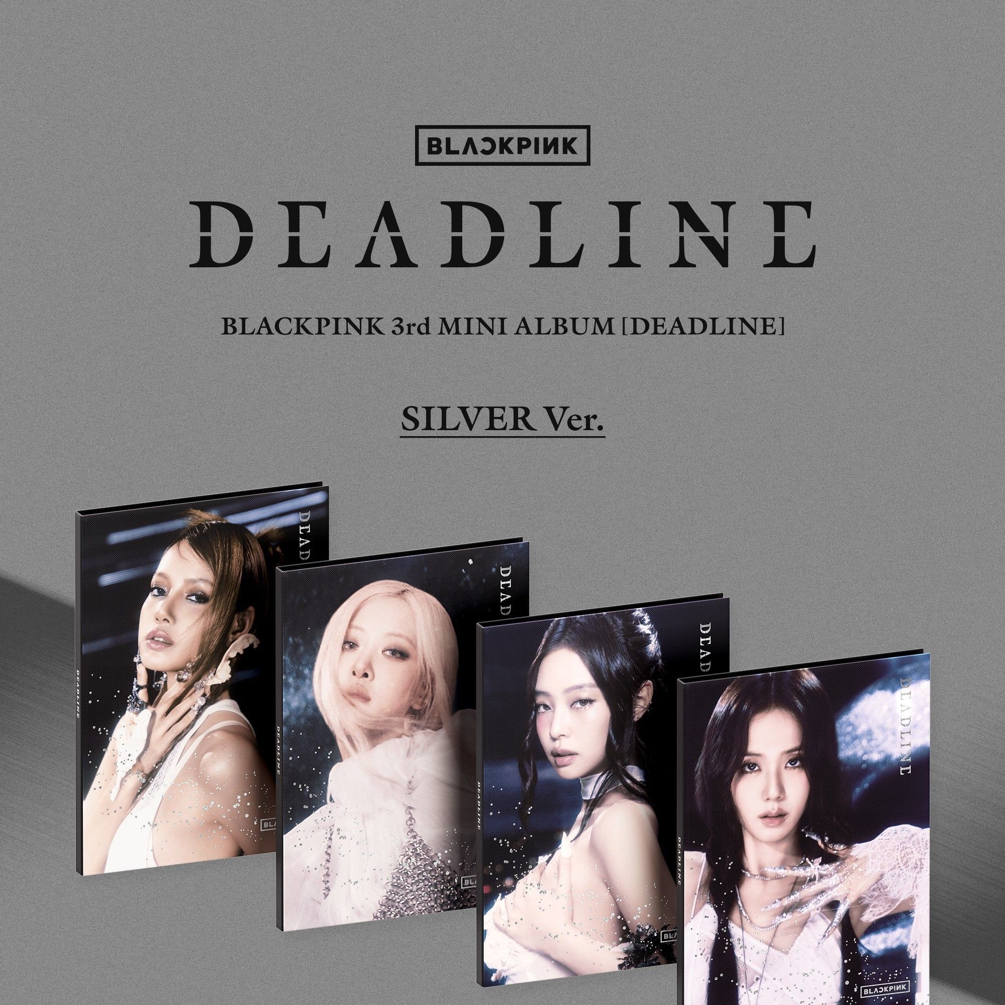 BLACKPINK - 3rd Mini Album 'DEADLINE' (SILVER ver.) album — detail 2 of 9