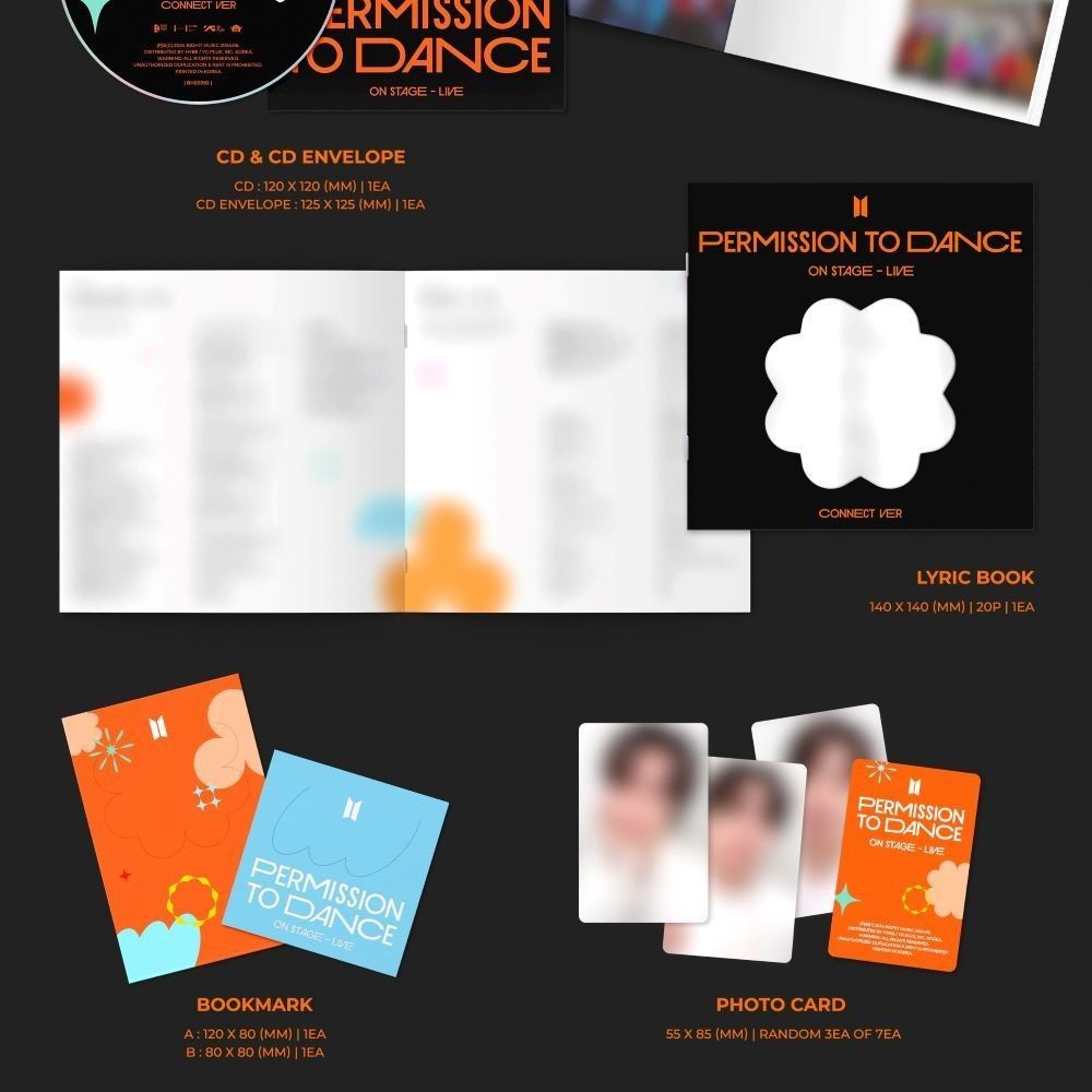 BTS PERMISSION TO DANCE ON STAGE - LIVE album — detail 7 of 8