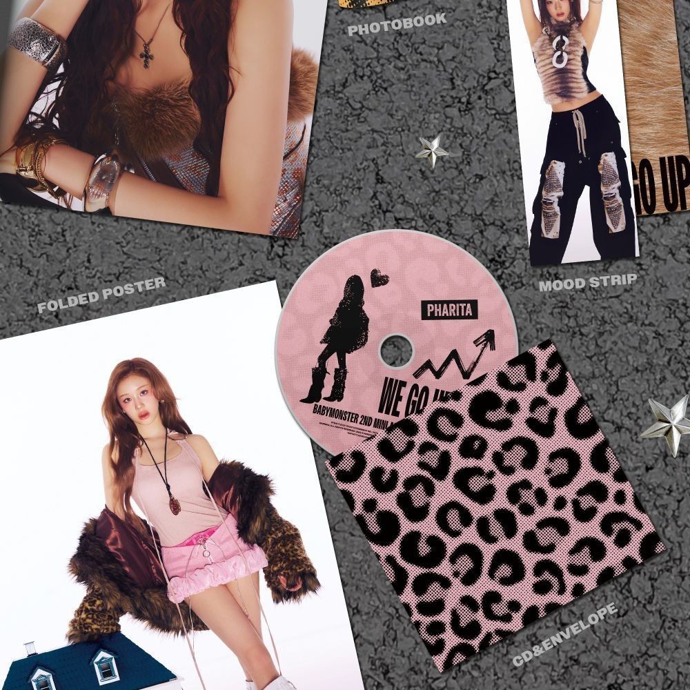 BABYMONSTER 2ND MINI ALBUM [WE GO UP] PATTERN Ver. album — detail 3 of 5