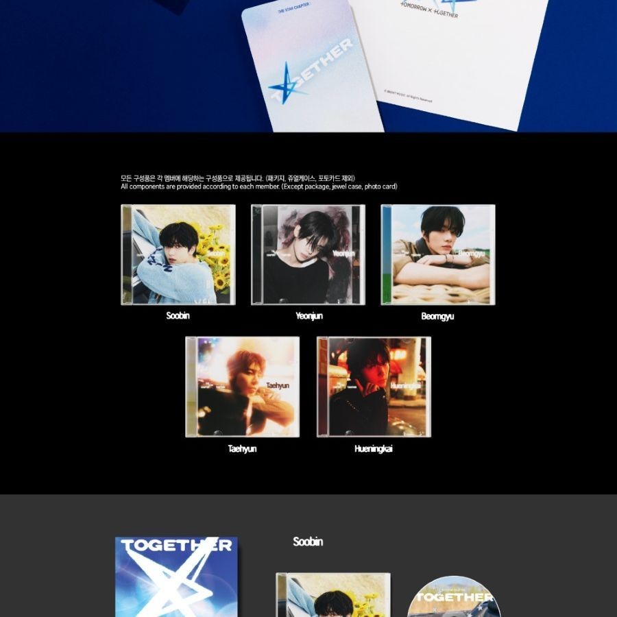 TOMORROW X TOGETHER - 'The Star Chapter: TOGETHER' (Solo Track ver.) album — detail 4 of 8