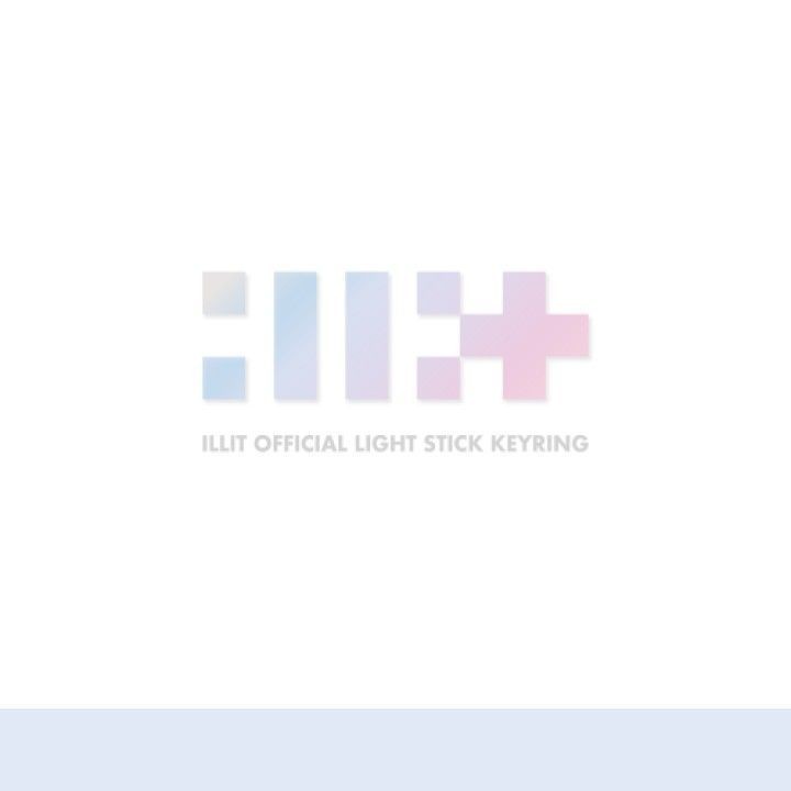 ILLIT - OFFICIAL LIGHT STICK KEYRING merchandise — detail 1 of 20
