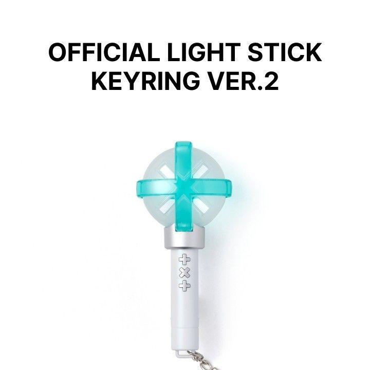 TOMORROW X TOGETHER - OFFICIAL LIGHT STICK KEYRING merchandise — detail 1 of 16
