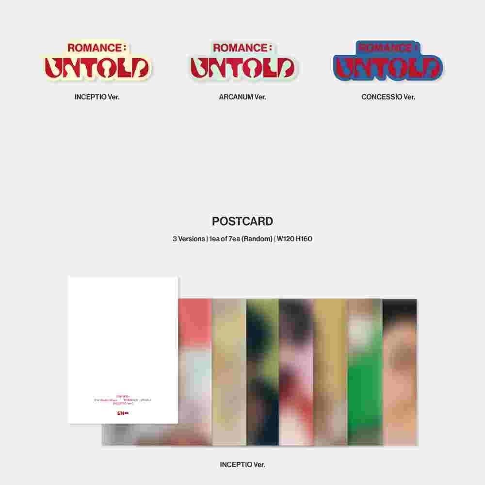 엔하이픈 (ENHYPEN) - ROMANCE : UNTOLD (INCEPTIO Ver. / ARCANUM Ver. / CONCESSIO Ver.) album — detail 14 of 22