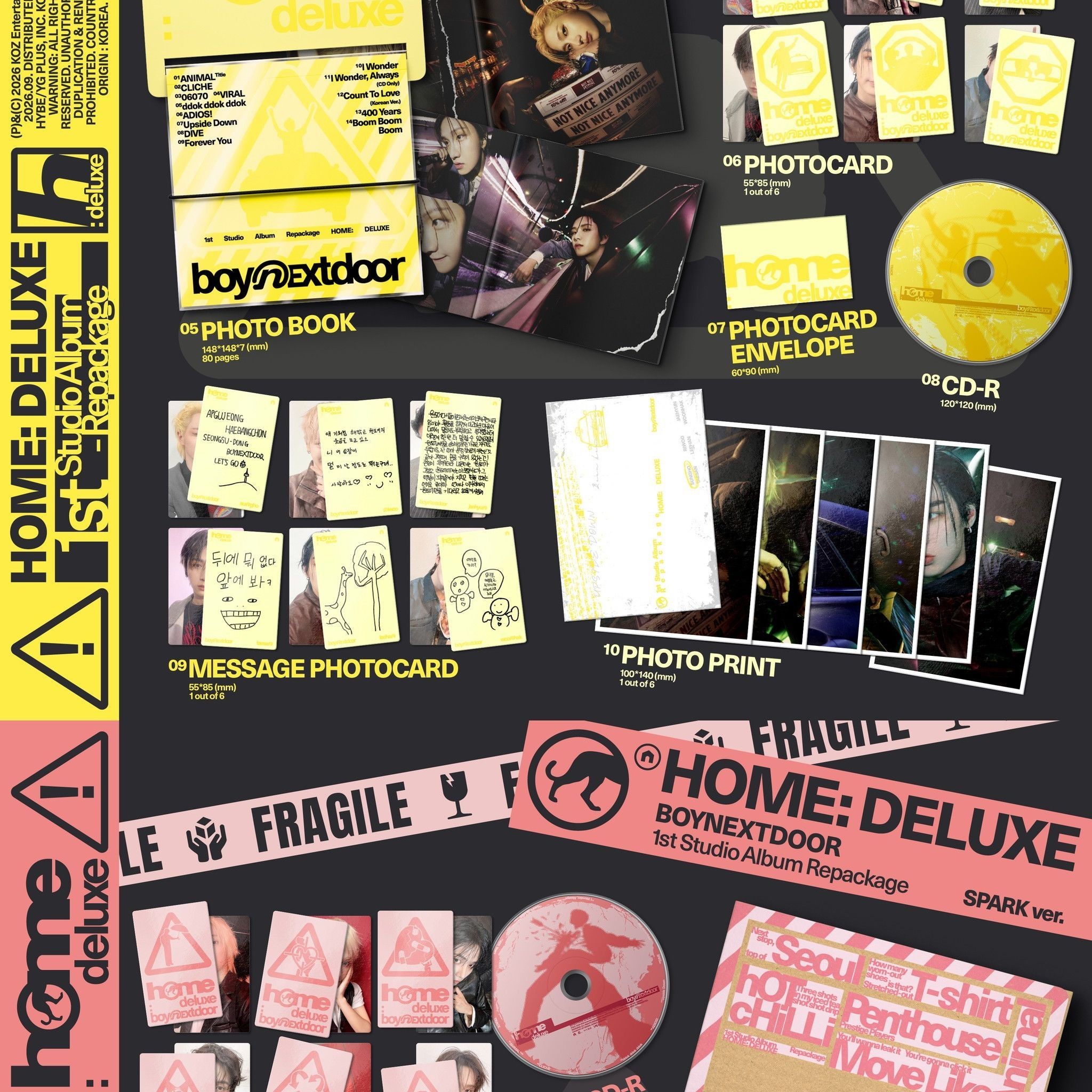 BOYNEXTDOOR - 1st Studio Album Repackage 'HOME: DELUXE' (Photobook ver.) album — detail 3 of 4