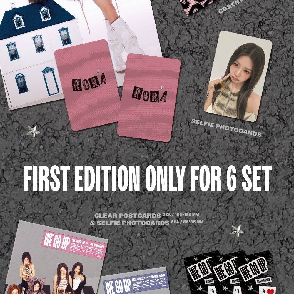 BABYMONSTER 2ND MINI ALBUM [WE GO UP] PATTERN Ver. album — detail 4 of 5