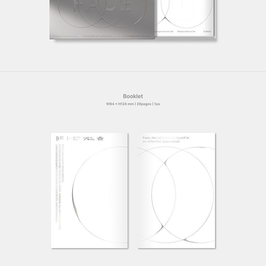 BTS JIMIN - 'FACE' (Weverse Albums ver.) album — detail 4 of 9
