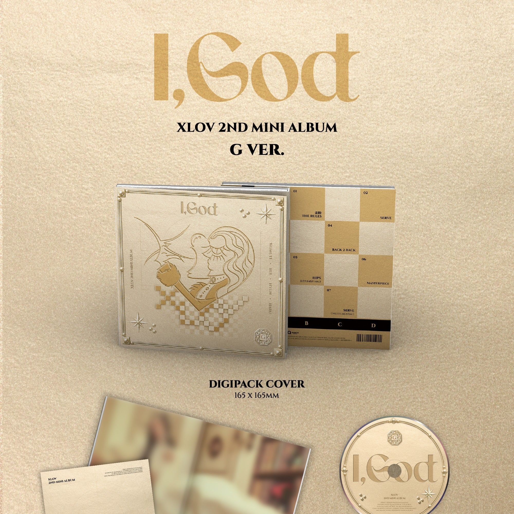 XLOV - 2ND MINI ALBUM [I,God] album — detail 4 of 9