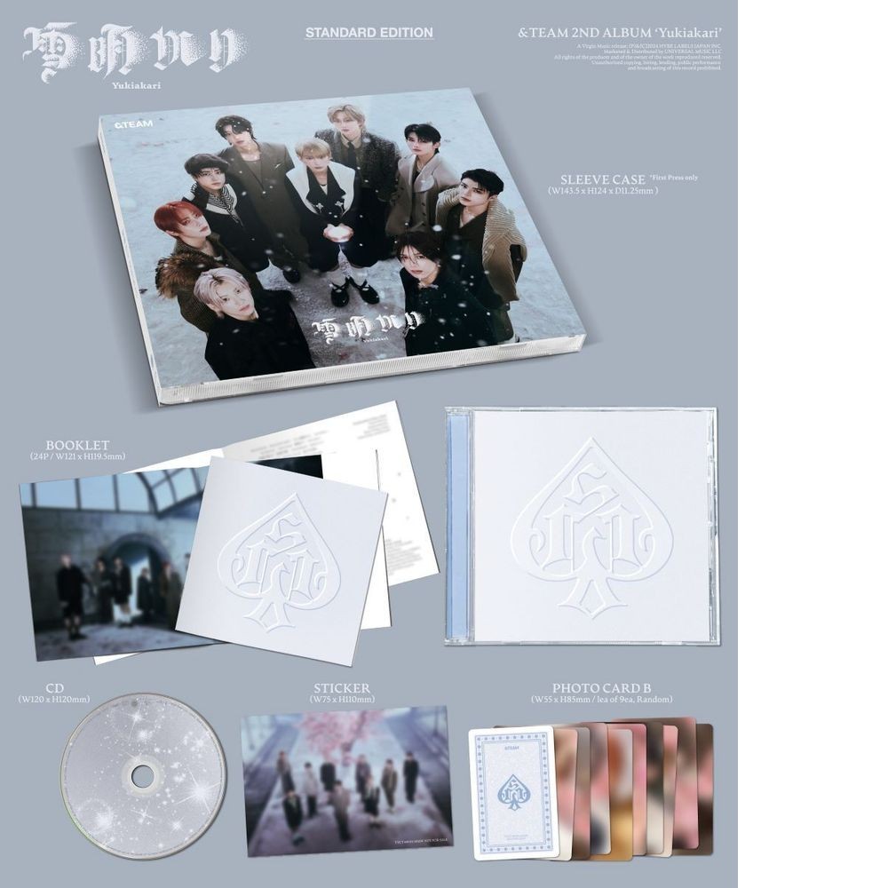 &TEAM - 2nd Album 'Yukiakari' (STANDARD EDITION ver.) album — detail 1 of 1