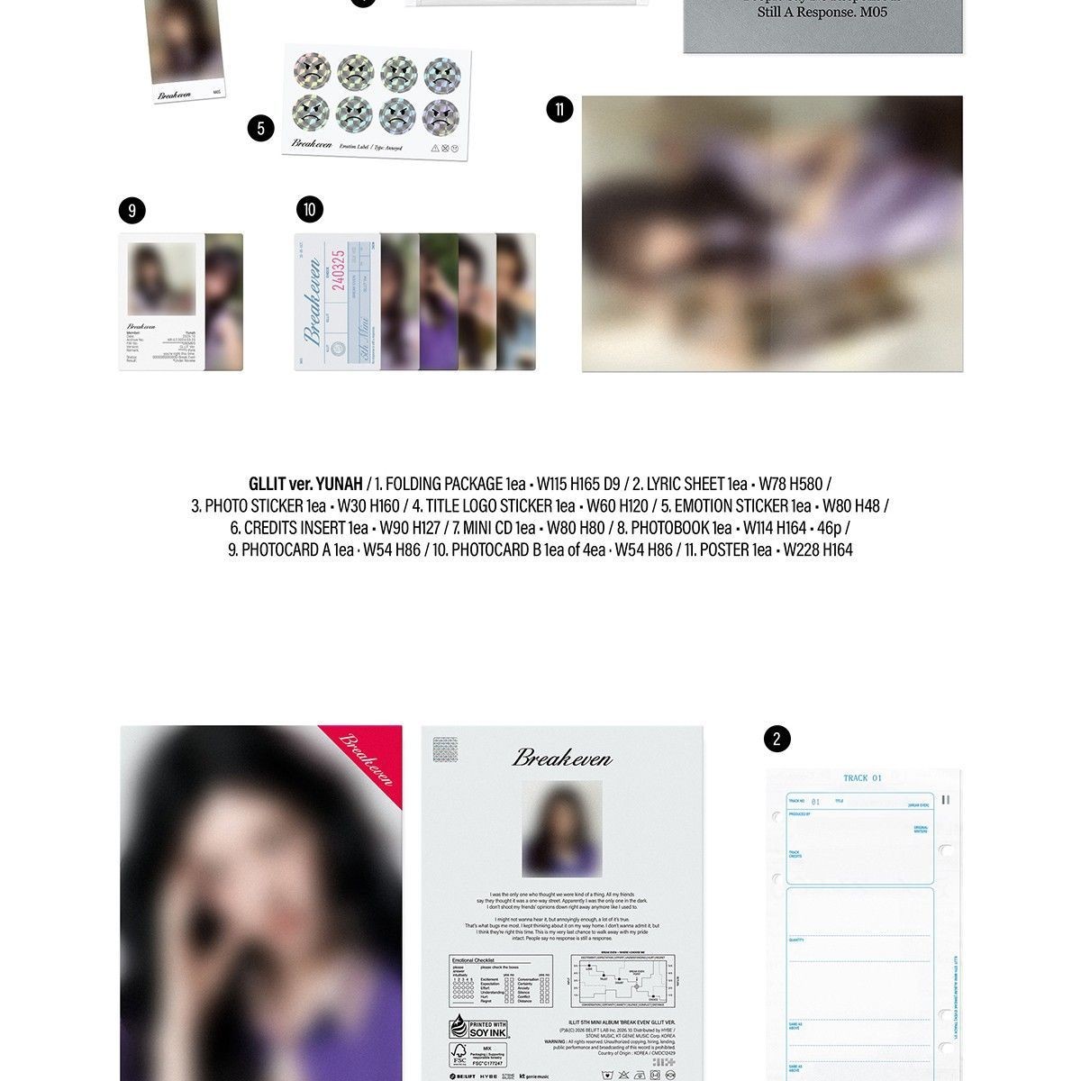 ILLIT - BREAK EVEN (GLLIT ver.) album — detail 3 of 10