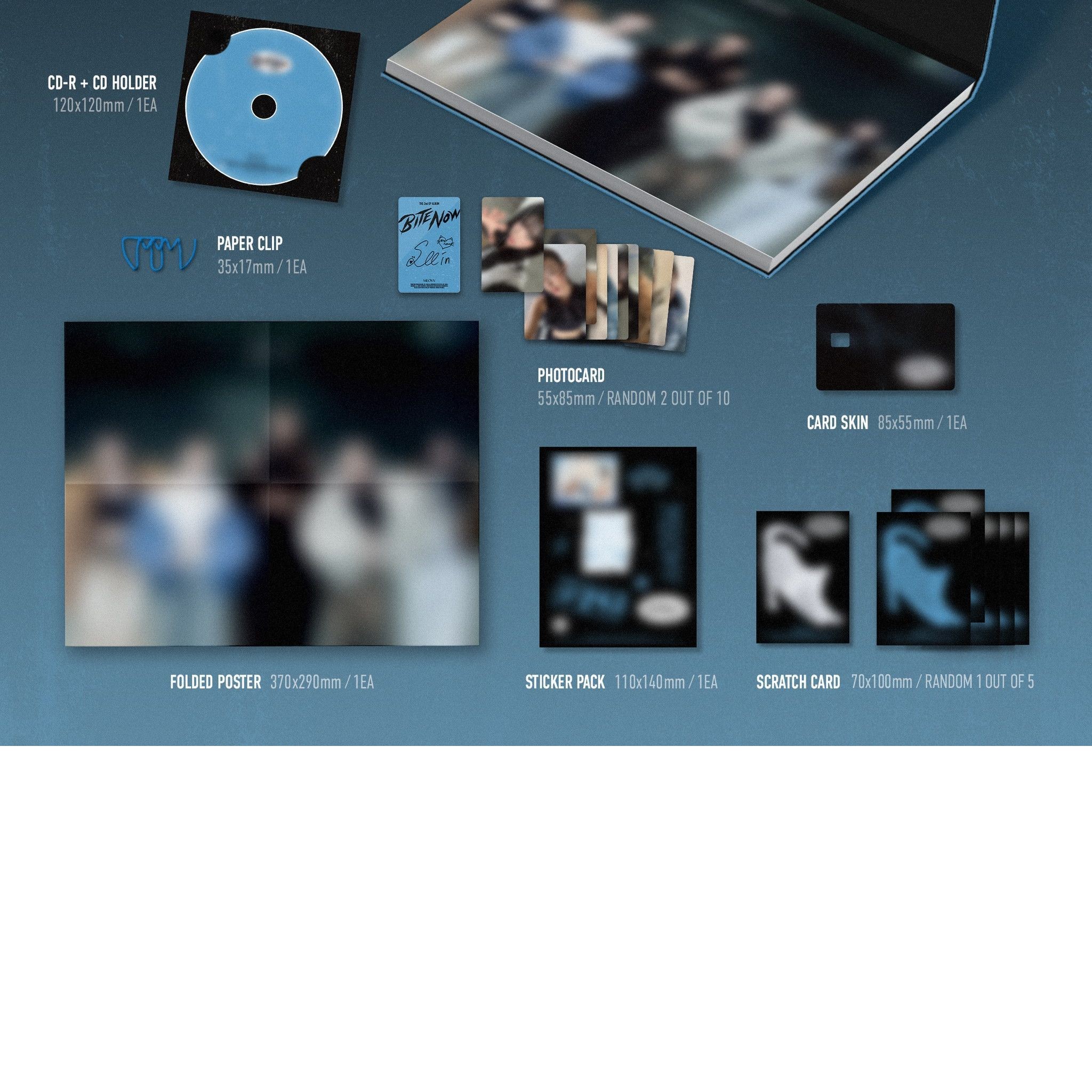 MEOVV - THE 2nd EP ALBUM [BITE NOW] PHOTOBOOK ver. album — detail 3 of 3
