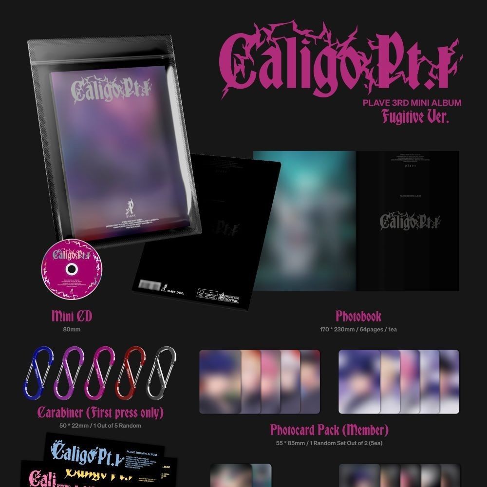 PLAVE - 3RD MINI ALBUM [CALIGO PT.1] (FUGITIVE ver.) album — detail 1 of 2