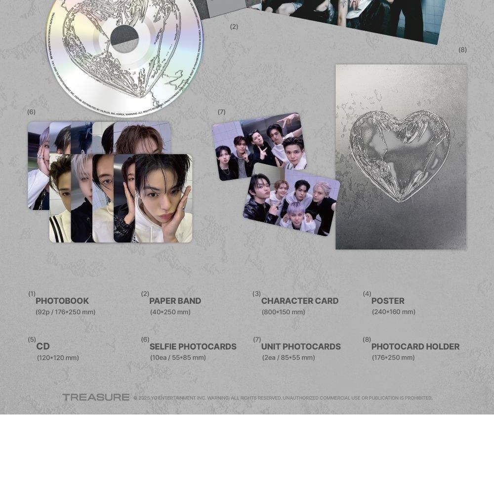 TREASURE - 3rd Mini Album 'LOVE PULSE' (Photobook ver.) album — detail 2 of 6