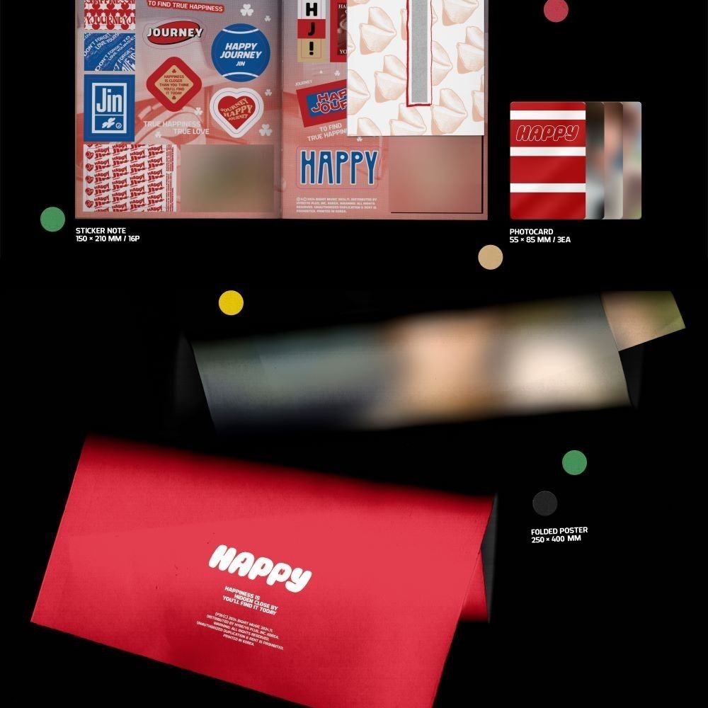 BTS JIN - 'Happy' (Photobook ver.) album — detail 5 of 16