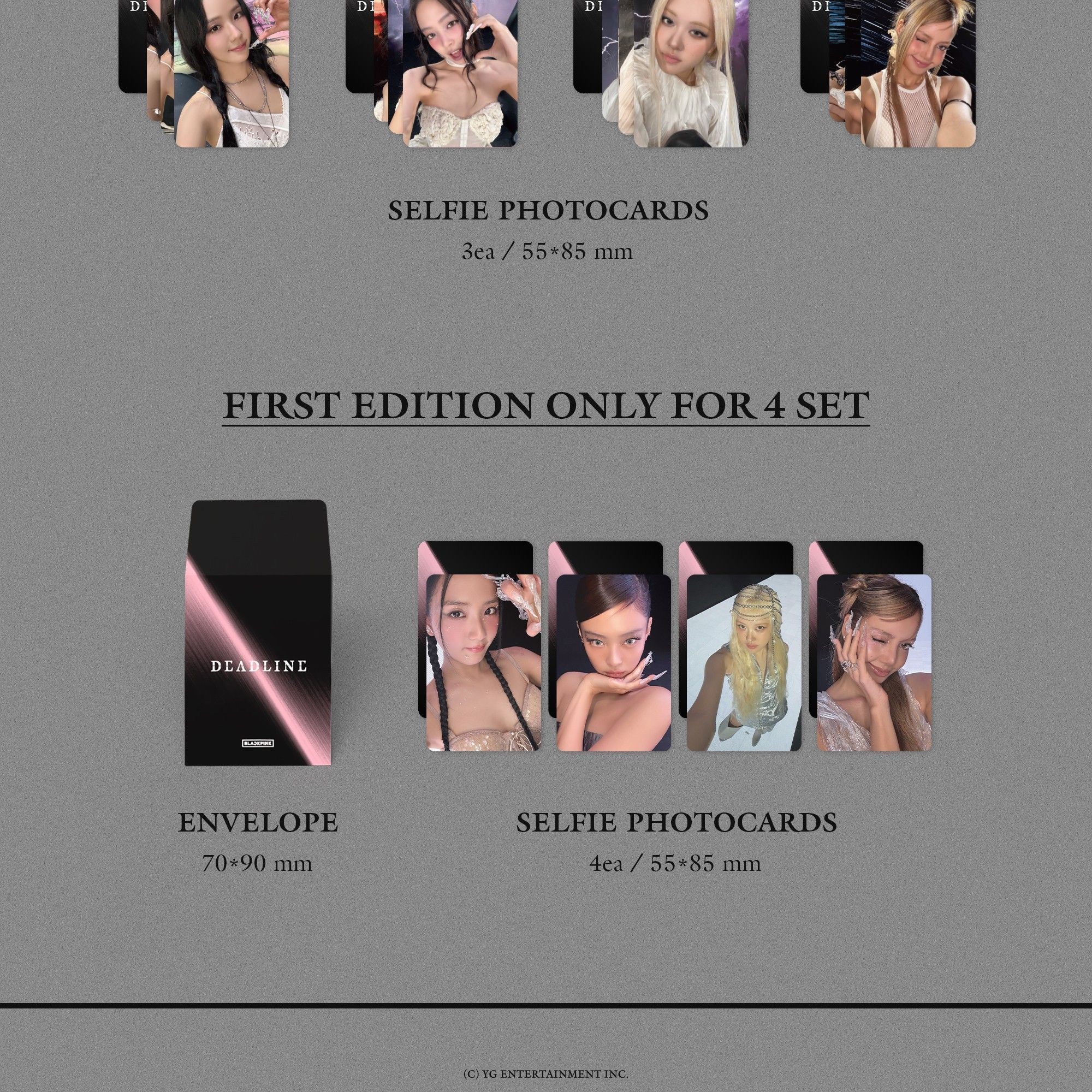 BLACKPINK - 3rd Mini Album 'DEADLINE' (SILVER ver.) album — detail 8 of 9