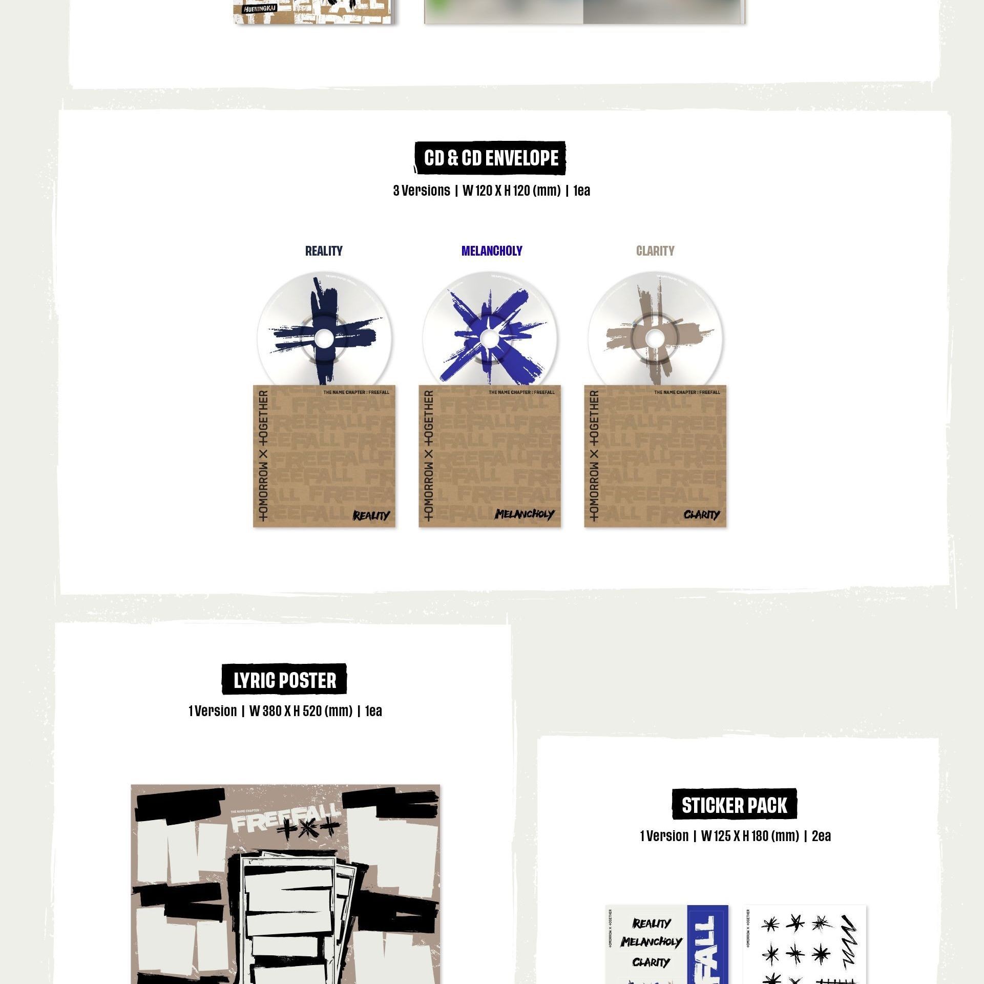 TOMORROW X TOGETHER - 'The Name Chapter: FREEFALL' (Photobook ver.) album — detail 4 of 13