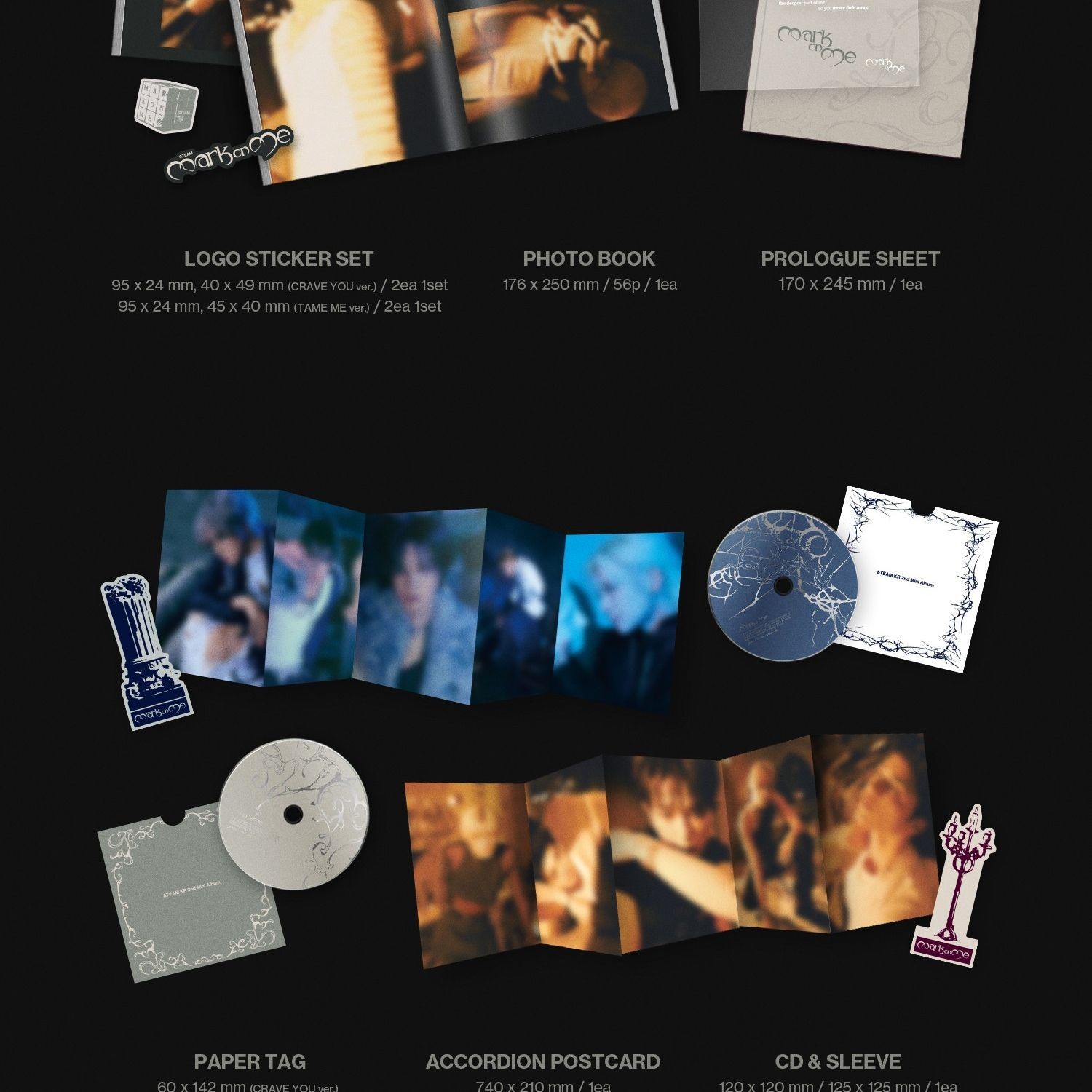 &TEAM - KR 2nd Mini Album 'Mark on Me' (Photobook ver.) album — detail 4 of 6