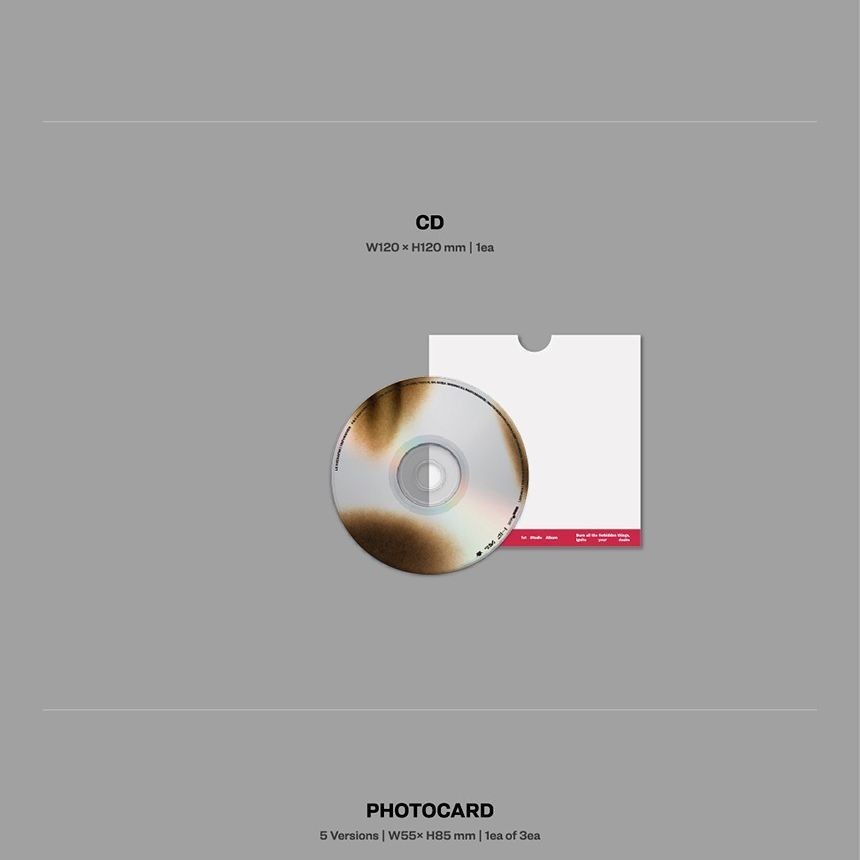LE SSERAFIM - 1st Studio Album 'UNFORGIVEN' (COMPACT ver.) album — detail 5 of 10