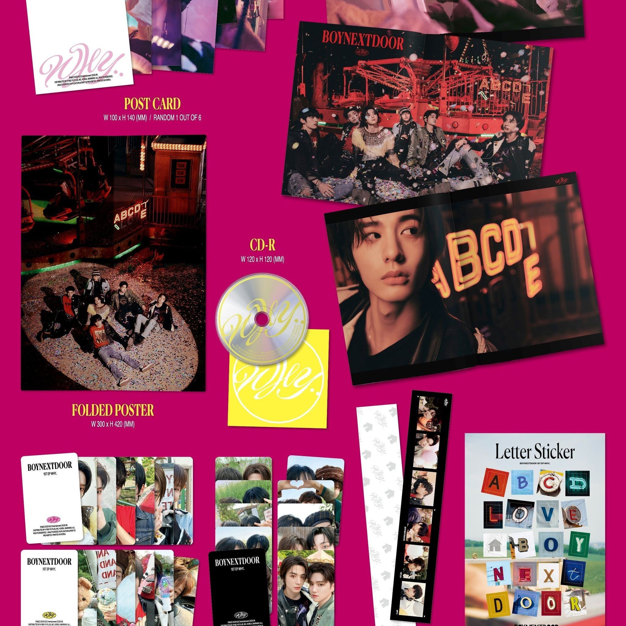 BOYNEXTDOOR - 1st EP 'WHY..' (Photobook ver.) album — detail 2 of 5