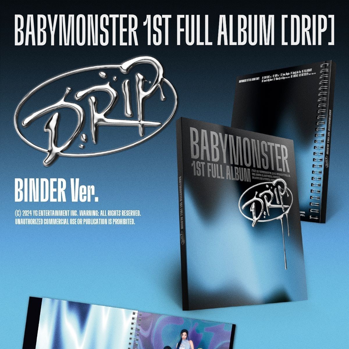 BABYMONSTER - 1ST FULL ALBUM [DRIP] ZIP / LOCK VER album — detail 1 of 3