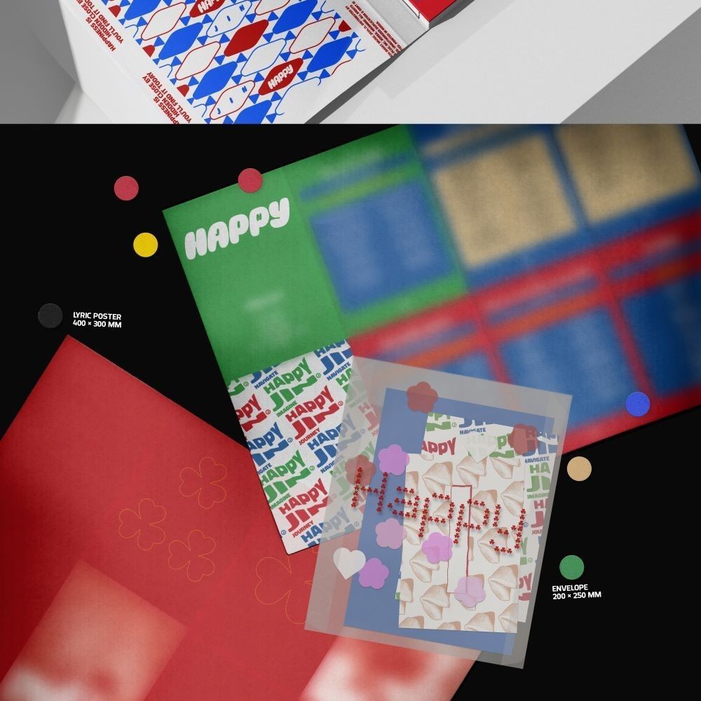 BTS JIN - 'Happy' (Photobook ver.) album — detail 3 of 16