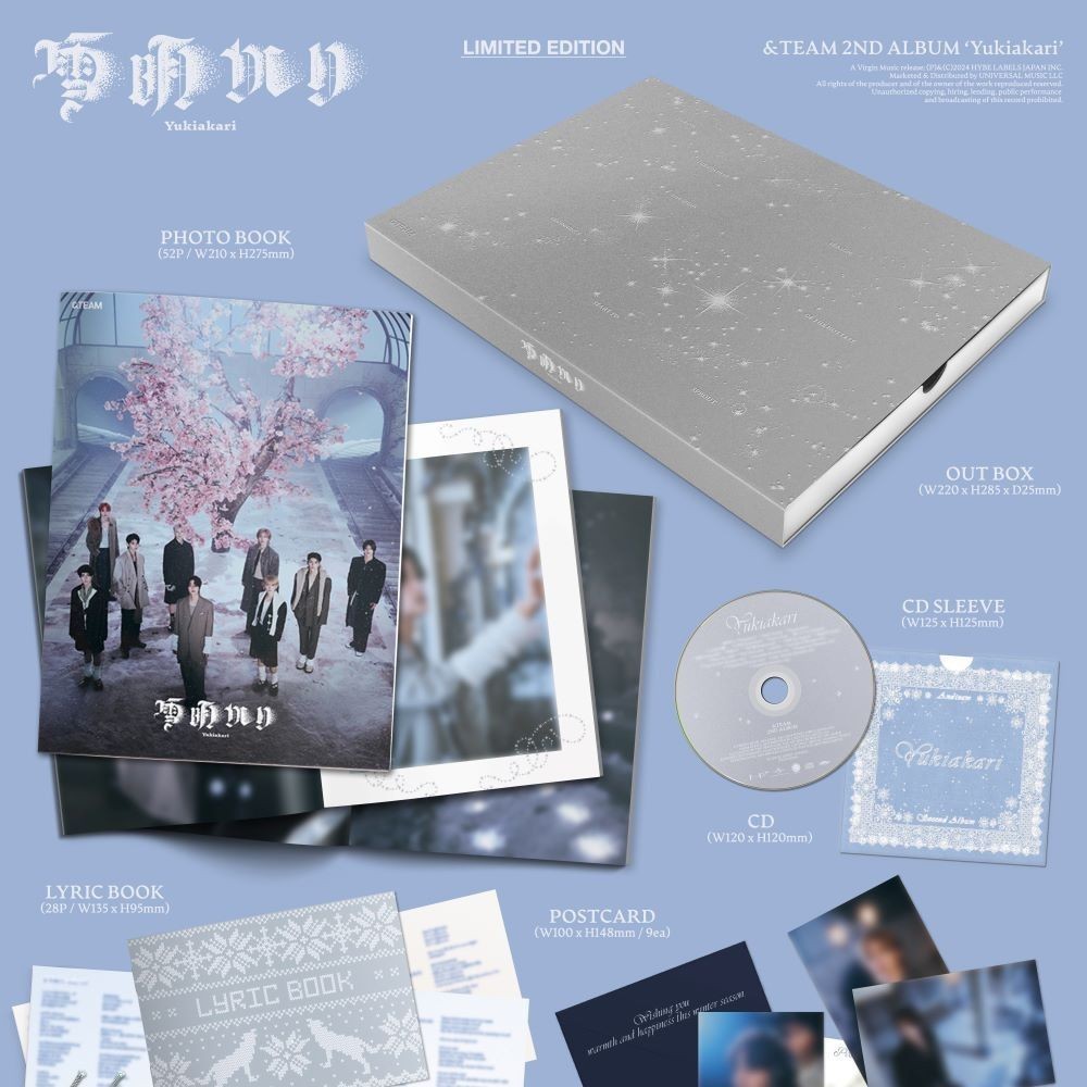 &TEAM - 2nd Album 'Yukiakari' (LIMITED EDITION ver.) album — detail 1 of 2