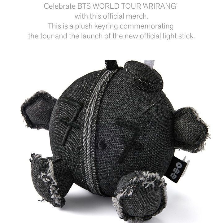 BTS - WORLD TOUR 'ARIRANG' Plush Keyring merchandise — detail 5 of 13