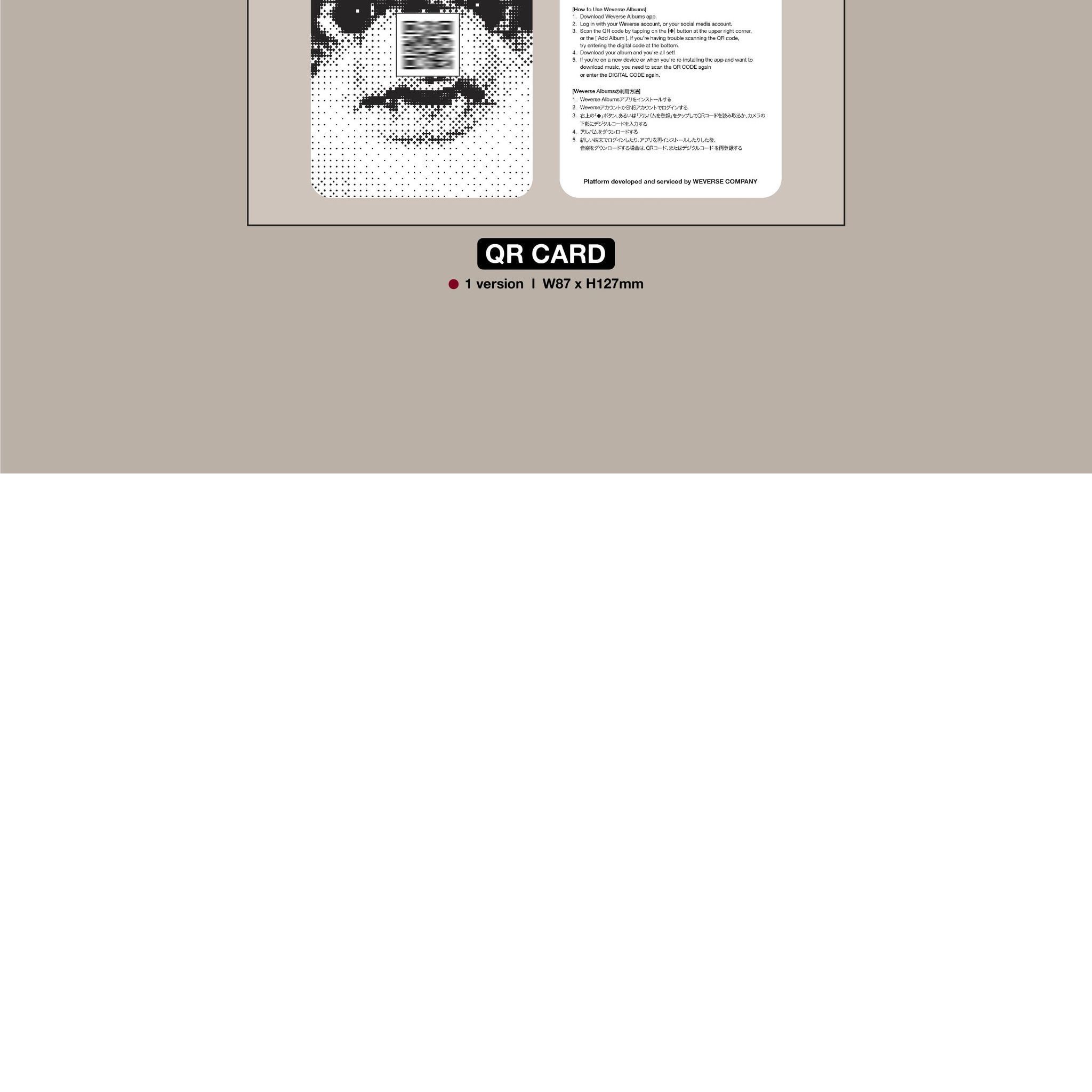BTS V - 'Layover' (Weverse Albums ver.) album — detail 4 of 4