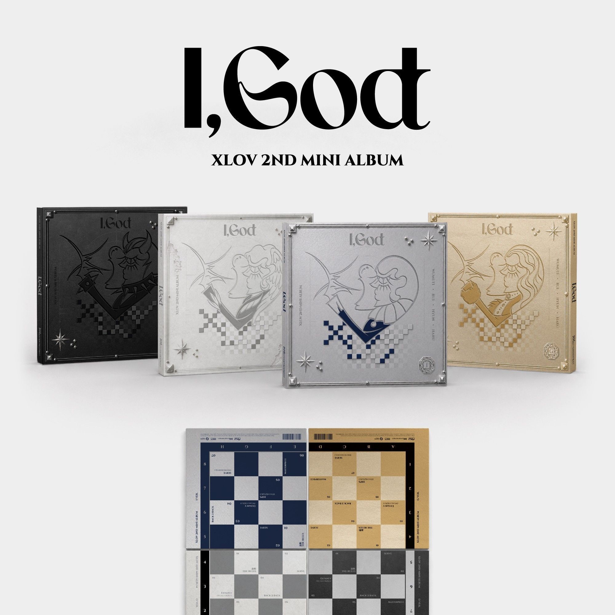 XLOV - 2ND MINI ALBUM [I,God] album — detail 1 of 9