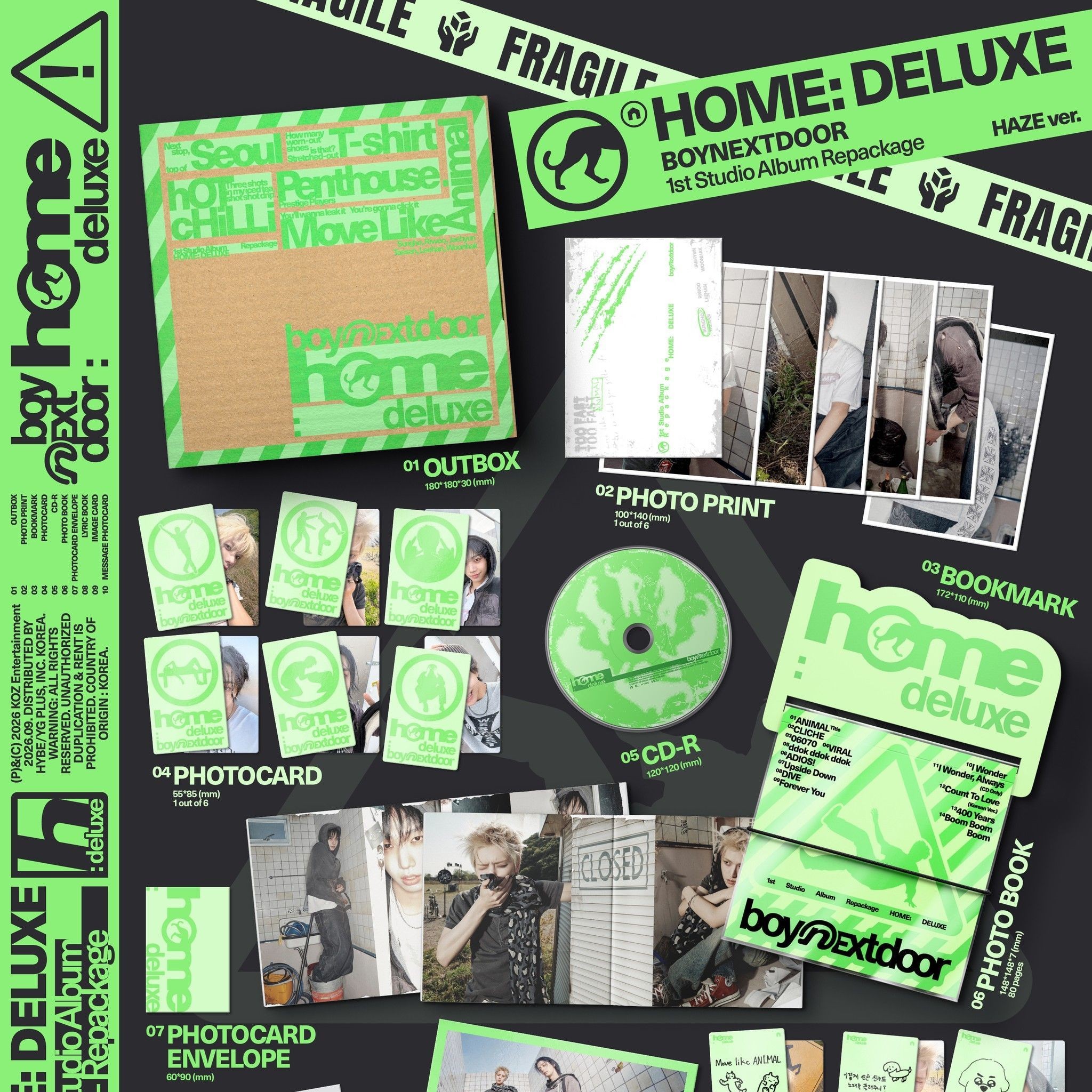BOYNEXTDOOR - 1st Studio Album Repackage 'HOME: DELUXE' (Photobook ver.) album — detail 1 of 4