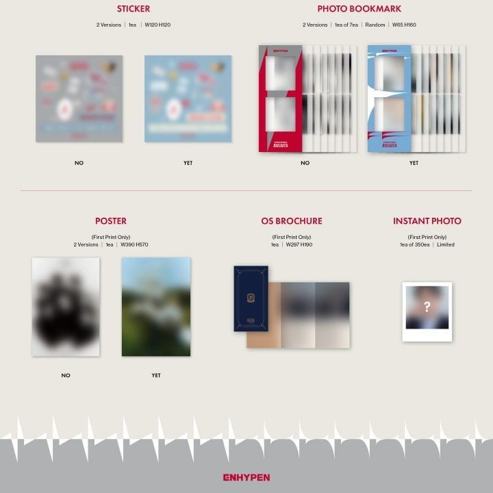 엔하이픈 (ENHYPEN) - [DIMENSION : ANSWER] album — detail 4 of 5