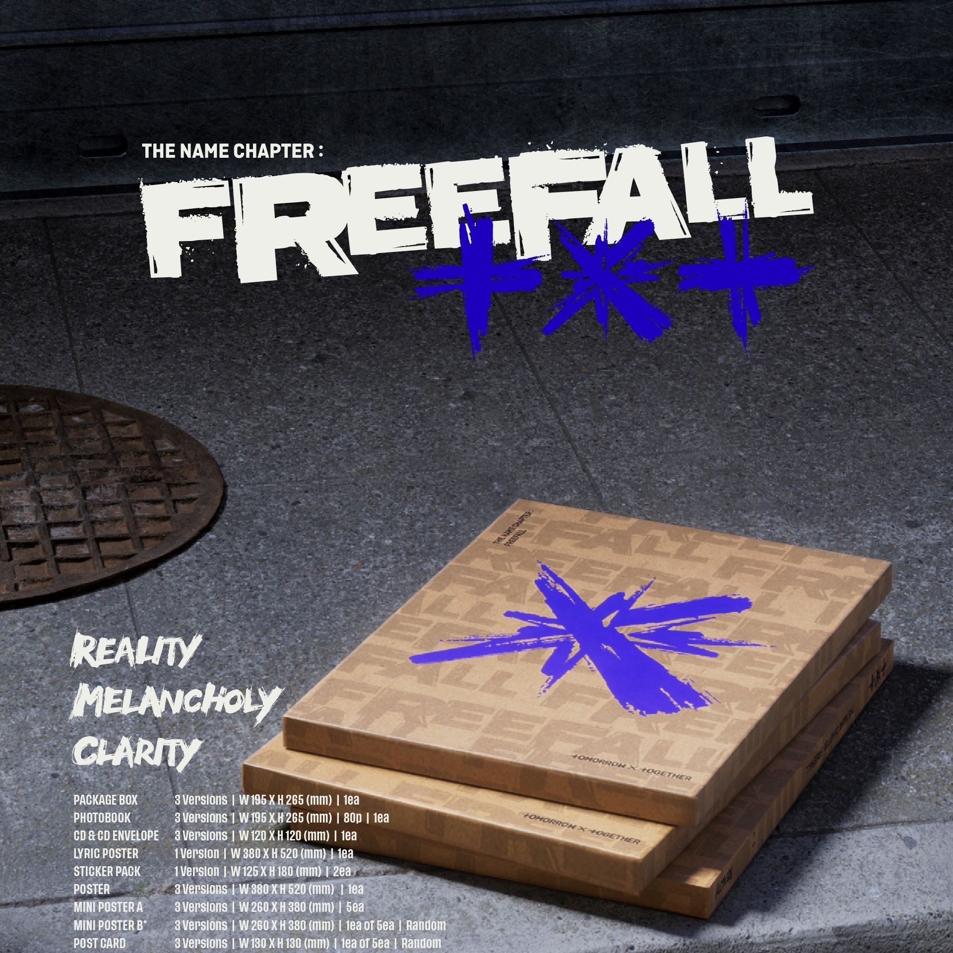 TOMORROW X TOGETHER - 'The Name Chapter: FREEFALL' (Photobook ver.) album — detail 1 of 13