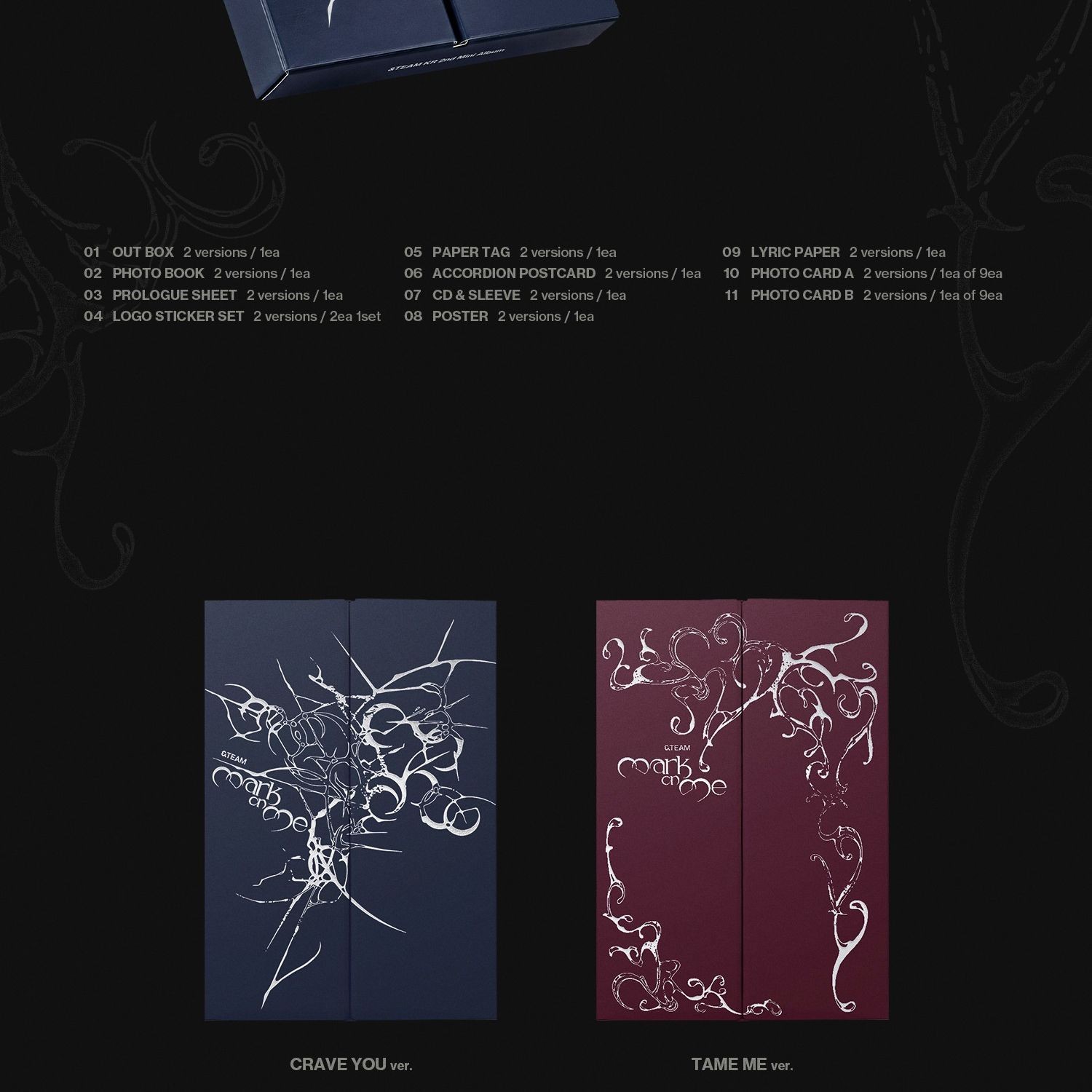 &TEAM - KR 2nd Mini Album 'Mark on Me' (Photobook ver.) album — detail 2 of 6