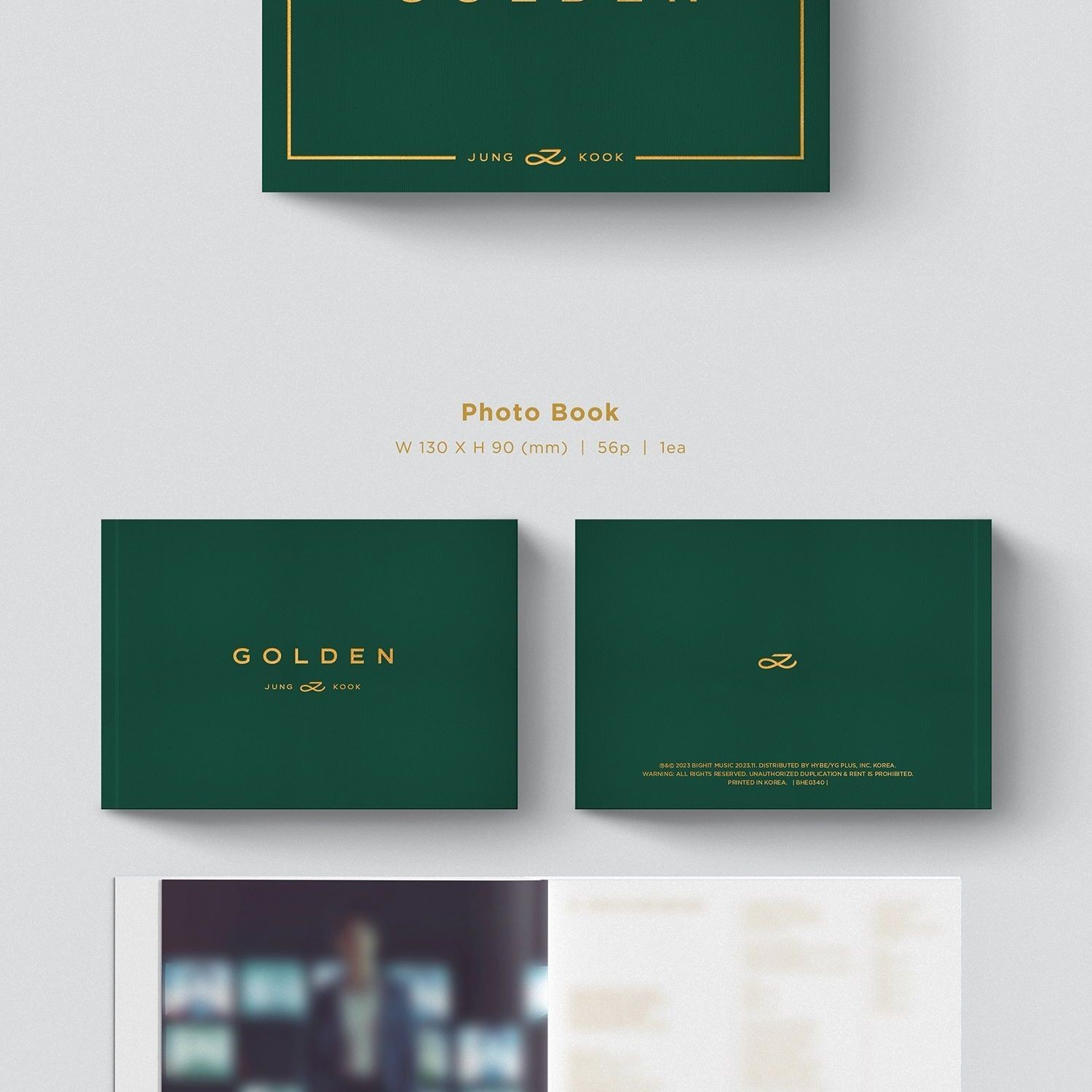 BTS JUNGKOOK - 'GOLDEN' (Weverse Albums ver.) album — detail 3 of 8