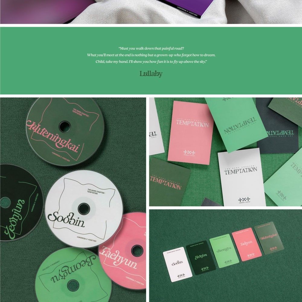 TOMORROW X TOGETHER - 'The Name Chapter: TEMPTATION' (Lullaby ver.) album — detail 3 of 7