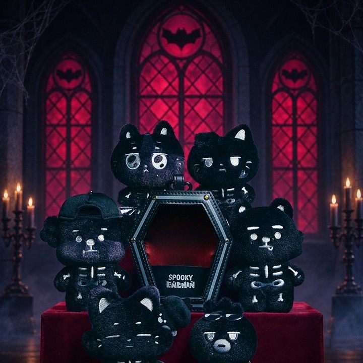ENHYPEN — ENCHIN PLUSH SPOOKY KEYRING merchandise — detail 24 of 32