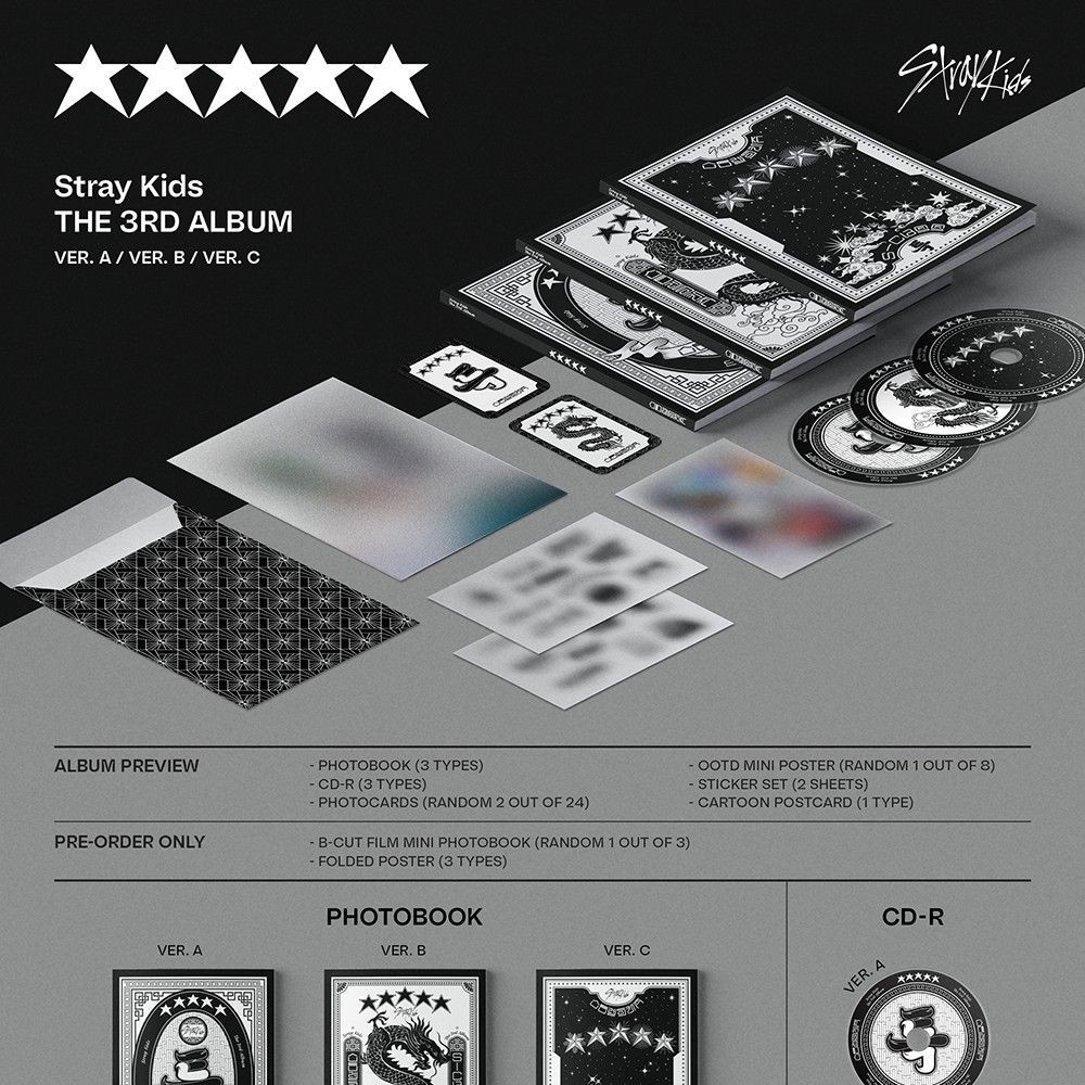 STRAY KIDS - 3rd Album [5-STAR] (Photobook ver.) album — detail 1 of 3
