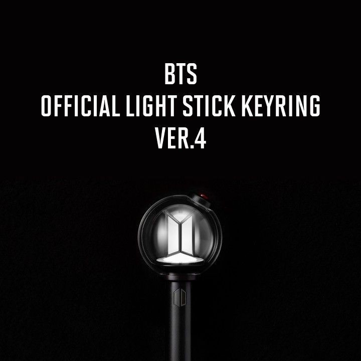 BTS OFFICIAL LIGHT STICK KEYRING VER.4 merchandise — detail 1 of 19
