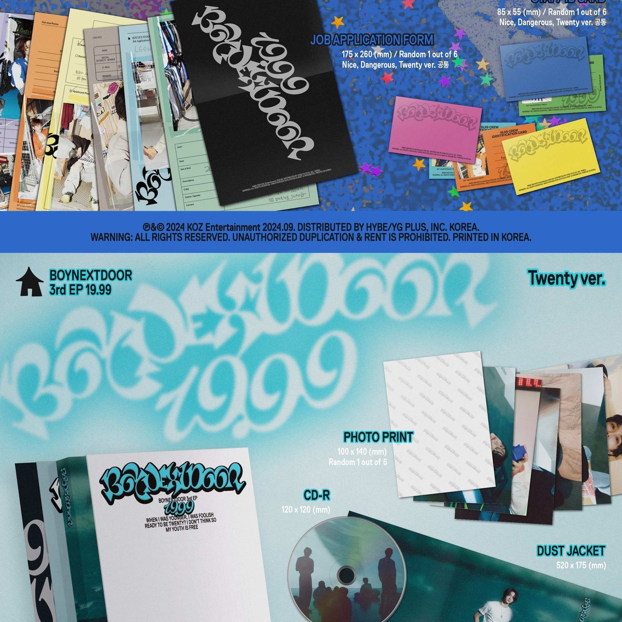 BOYNEXTDOOR - 3rd EP '19.99' (Photobook ver.) album — detail 4 of 6