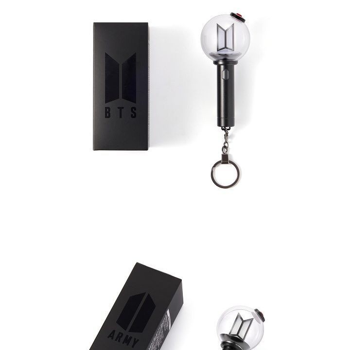 BTS OFFICIAL LIGHT STICK KEYRING VER.4 merchandise — detail 11 of 19
