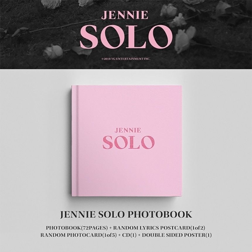 JENNIE - 1st Single Album 'SOLO' (PHOTOBOOK ver.) album — detail 1 of 4