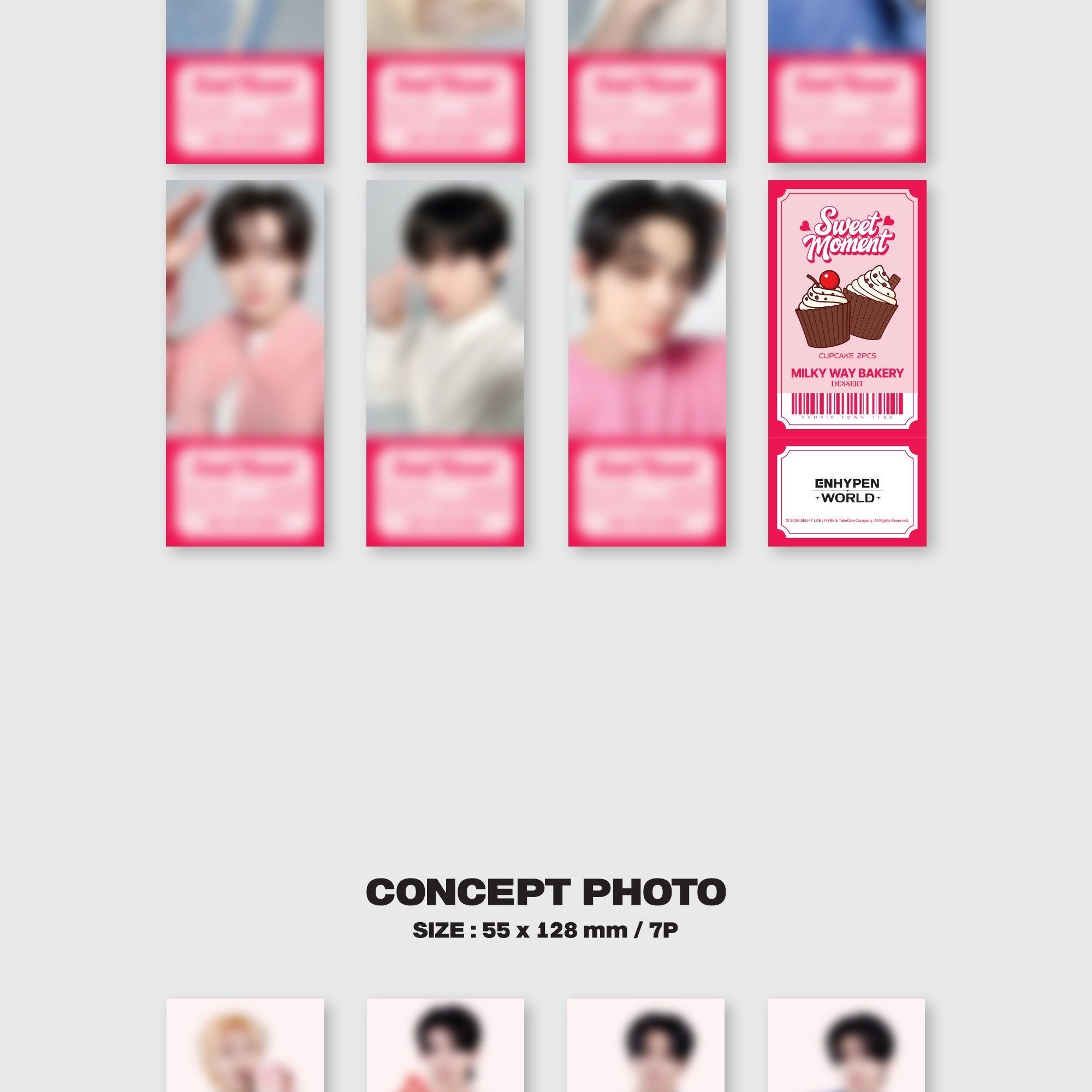 ENHYPEN (엔하이픈) [ENHYPEN WORLD COUPON CARD COLLECTION] SWEET MOMENT BASIC ver. merchandise — detail 5 of 8
