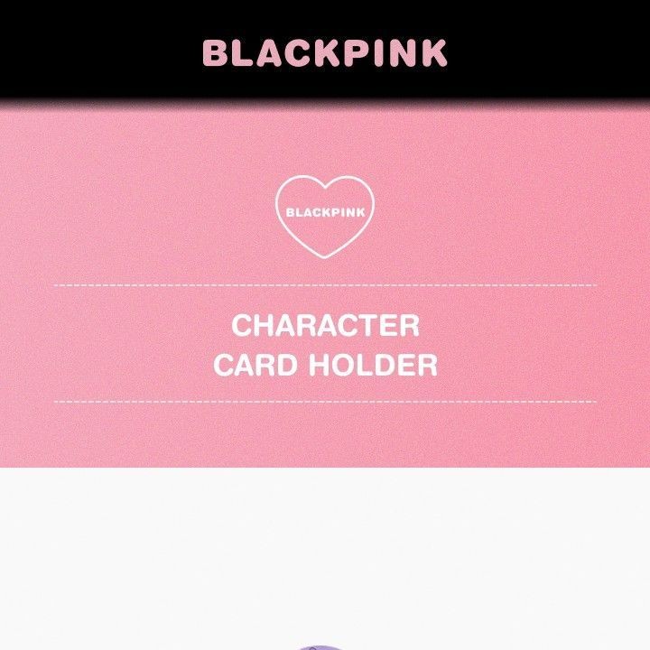 BLACKPINK - BPCOLLECTION [CHARACTER CARD HOLDER] merchandise — detail 1 of 11