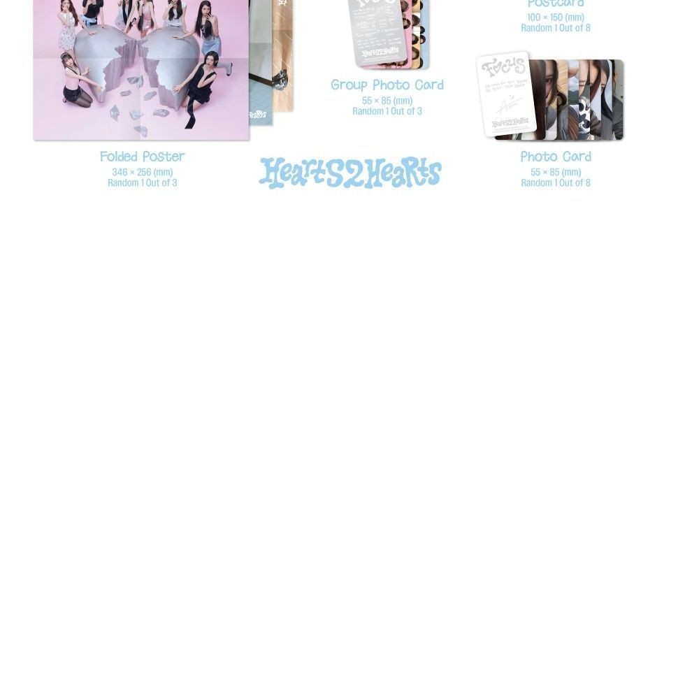HEARTS2HEARTS - 1st Mini Album 'FOCUS' (Photobook ver.) album — detail 2 of 2